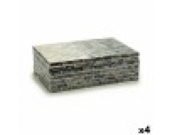 Декоративна кутия Сив Седеф ПДЧ 15,2 x 7,2 x 25 cm (4 броя)