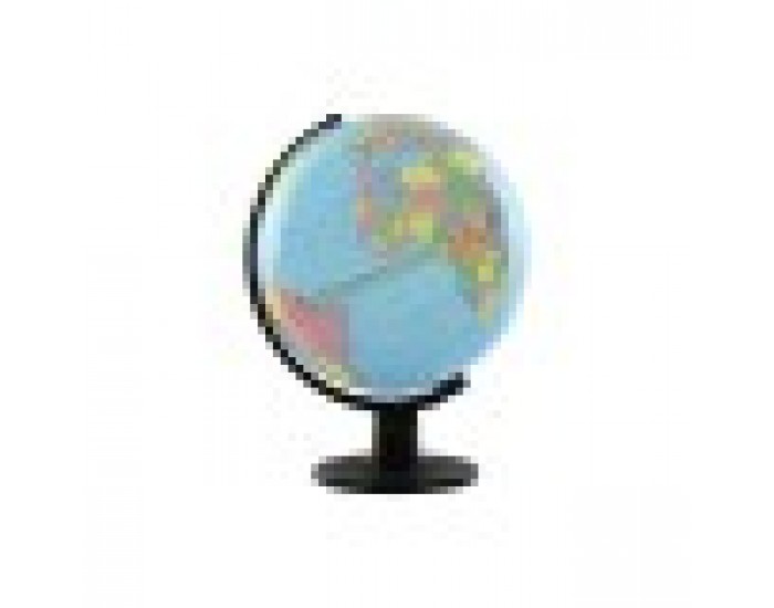 Глобус Home ESPRIT Син Черен Град 33 x 32 x 41 cm
