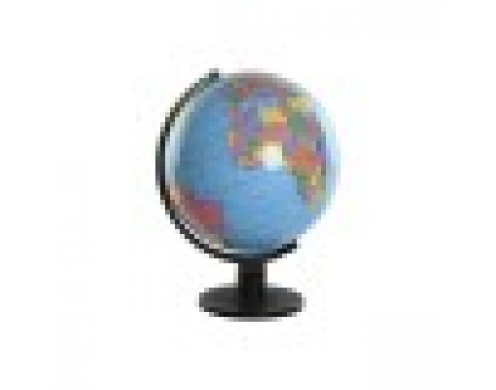 Глобус Home ESPRIT Син Черен Град 33 x 32 x 41 cm