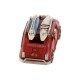 Декоративна фигурка Home ESPRIT Син Червен Многоцветен Небесно синьо 11 x 5 x 5,5 cm (3 броя)