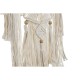 Висяща украса Home ESPRIT Сметана Естествен Boho Ресни (2 броя)