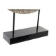 Декоративна фигурка DKD Home Decor Син Златен Метал Бял