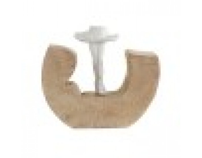 Декоративна фигурка DKD Home Decor Бял Кафяв Класическа танцьорка 17 x 6 x 24 cm (2 броя)