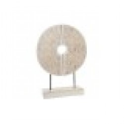 Декоративна фигурка DKD Home Decor Бял Желязо Кръгове (41 x 12 x 55 cm) - Dkd home decor