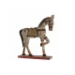 Декоративна фигурка DKD Home Decor Кон Желязо Дърво манго (35 x 10 x 42 cm) - Dkd home decor