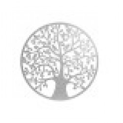 Декорация за стена Home ESPRIT Бял Дърво Shabby Chic 99 x 2 x 99 cm - Home esprit
