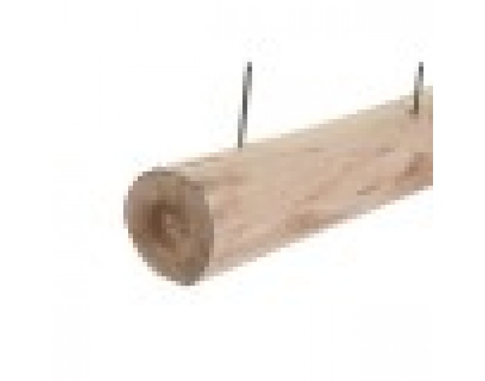 Декоративна фигурка DKD Home Decor Завършек със състаряващо покритие Кафяв Бял Смола Дърво манго Спирали (77 x 8 x 31 cm)