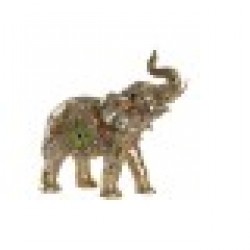 Декоративна фигурка DKD Home Decor Слон Смола Колониален (33 x 15,5 x 31 cm) - Dkd home decor