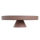 Украса за център на маса DKD Home Decor Бежов Розов 31 x 31 x 9 cm Град (2 броя)