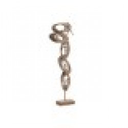 Декоративна фигурка Home ESPRIT Кафяв Сребрист Естествен 23 x 9 x 74 cm - Home esprit