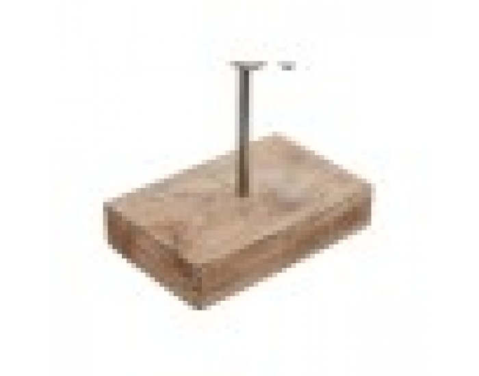 Декоративна фигурка Home ESPRIT Кафяв Сребрист Естествен 23 x 9 x 74 cm