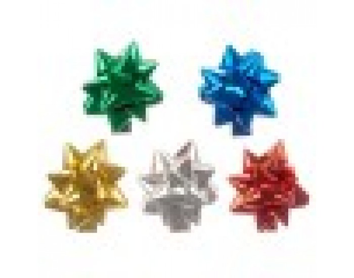 Примка Блясък Многоцветен PVC 4 cm (12 броя)