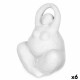 Декоративна фигурка Бял Dolomite 14 x 18 x 11 cm (6 броя) Дама Yoga