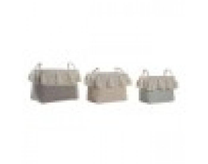 Игра на Кошници DKD Home Decor полиестер Ресни (40 x 30 x 30 cm)