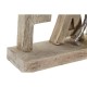 Декоративна фигурка DKD Home Decor Кафяв Алуминий Дърво манго (55 x 7,5 x 21 cm)
