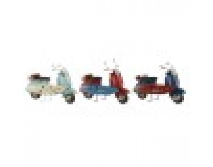 Декоративна фигурка Home ESPRIT Мото 26,5 x 11 x 17 cm (3 броя)