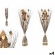Декоративно Цвете GiftDecor DD115024 Сив 14 x 100 x 10 cm 8 x 100 x 18 cm (4 броя)