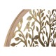 Декорация за стена Home ESPRIT Златен Естествен Дърво Cottage 60 x 1,5 x 60 cm (2 броя)