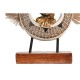 Декоративна фигурка DKD Home Decor Бежов Син Буда Смола Ориенталски Юта (18,5 x 5,6 x 30,5 cm) (2 броя)