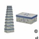 Декоративна кутия Pincello 66 Син Картон (2 броя)