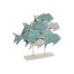 Декоративна фигурка Home ESPRIT Средиземноморско Риби 60 x 15 x 53 cm - Home esprit