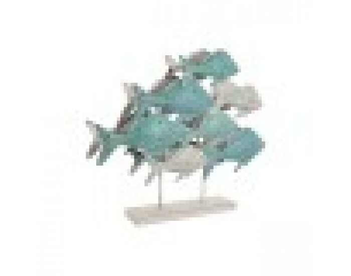 Декоративна фигурка Home ESPRIT Средиземноморско Риби 60 x 15 x 53 cm