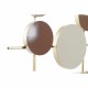 Декорация за стена DKD Home Decor Бял Бял/Розов Златен Светло розово Модерен Scandi 30 x 40 cm 110 x 6,4 x 49 cm