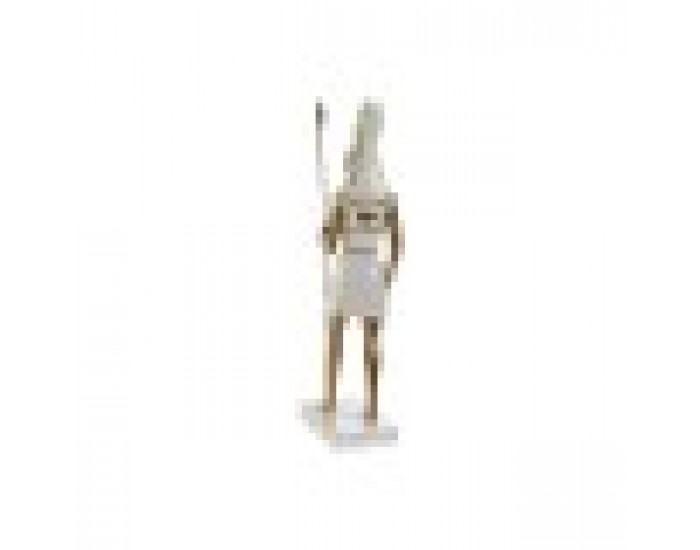 Декоративна фигурка Home ESPRIT Бял Златен Смола Ориенталски Египтянин 7 x 11,5 x 36 cm (2 броя)