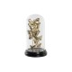 Декоративна фигурка DKD Home Decor Кристал Черен Златен Метал Пеперуди (18,5 x 18,5 x 32,5 cm)