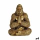 Декоративна фигурка Yoga Горила Златен 16 x 27,5 x 22 cm (4 броя)
