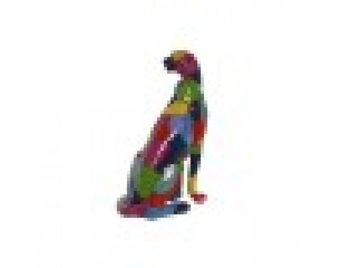 Декоративна фигурка Home ESPRIT Многоцветен Пантера 25 x 18 x 41 cm