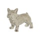 Декоративна фигурка DKD Home Decor Завършек със състаряващо покритие Сив Смола Куче (19 x 39 x 28,5 cm)