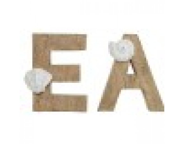 Декоративна фигурка Home ESPRIT Sea Бял Естествен Средиземноморско 47 x 8 x 24,5 cm