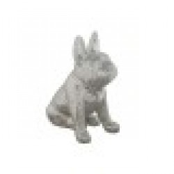 Декоративна фигурка Home ESPRIT Сребрист Куче 28 x 17 x 33 cm - Home esprit