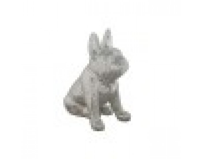 Декоративна фигурка Home ESPRIT Сребрист Куче 28 x 17 x 33 cm