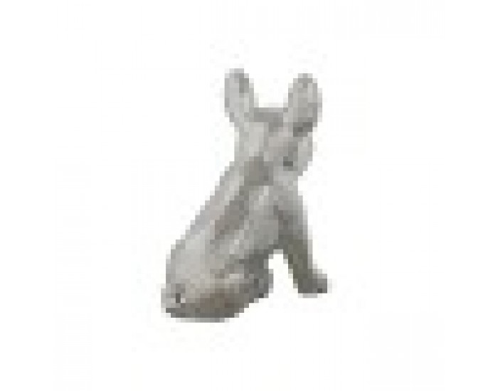 Декоративна фигурка Home ESPRIT Сребрист Куче 28 x 17 x 33 cm