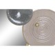 Декорация за стена DKD Home Decor Огледало Сив Златен Метал теракота Модерен Кръгове (96,5 x 7 x 59 cm)