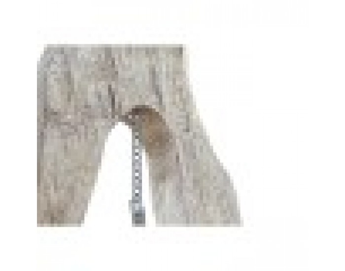 Декоративна фигурка DKD Home Decor 18 x 9 x 62 cm Естествен Сребрист Кафяв (2 броя)