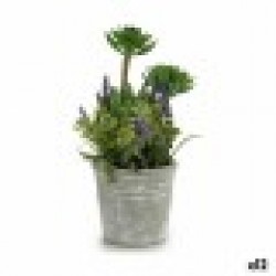 Декоративно Растение Поле с цветя Kорк Пластмаса 10 x 25 x 10 cm (12 броя) - Ibergarden