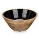 Купа GiftDecor MALI-701 B Черен Емайл Дърво манго 24,3 x 10,5 x 24,3 cm (6 броя)