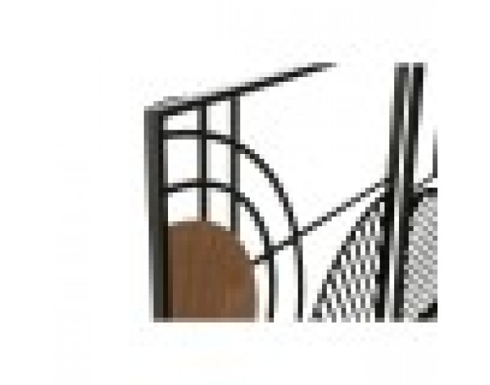 Декорация за стена Home ESPRIT Черен Естествен Град 40 x 2 x 60 cm (3 броя)