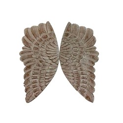 Декорация за стена DKD Home Decor MDF Криле (60 x 4 x 90 cm) - Dkd home decor