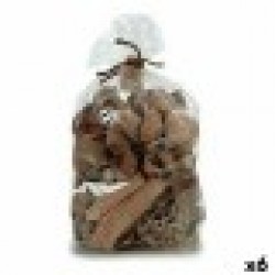 Decorative Flowers Кафяв (6 броя) - Decorațiuni