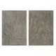 Декорация за стена Home ESPRIT Златен Модерен 67,5 x 2,5 x 97 cm (2 броя)