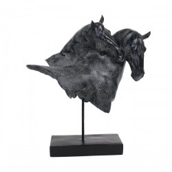 Декоративна фигурка Home ESPRIT Смола Коне 41,5 x 21,5 x 47 cm - Home esprit