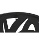 Декорация за стена DKD Home Decor Черен Метал Буда Ориенталски (100 x 1 x 100 cm) (2 броя)