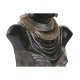 Декоративна фигурка DKD Home Decor Смола Колониален Африканка (26 x 17 x 40 cm) (2 броя)
