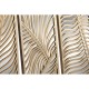 Декорация за стена Home ESPRIT Златен Лист на растение 72 x 1,5 x 68 cm