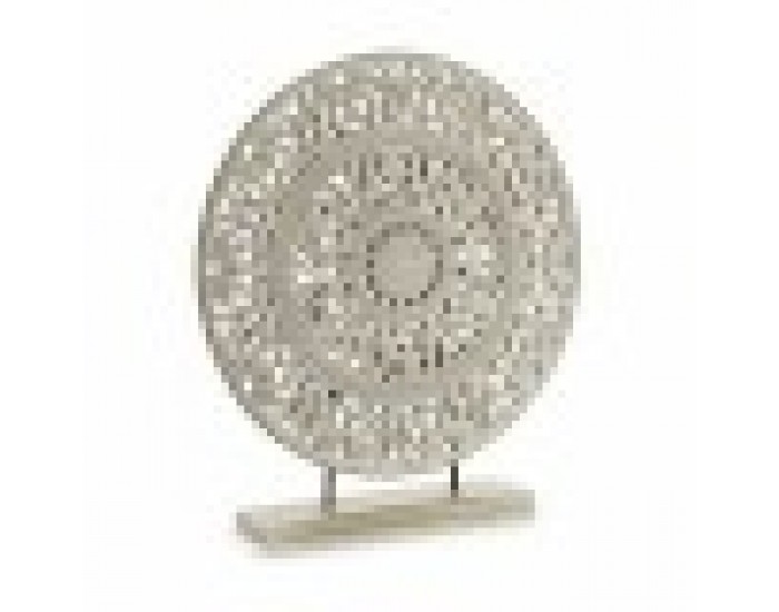 Декоративна фигурка Mandala Бял 7 x 49 x 44 cm (6 броя)