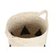 Комплект кошове Home ESPRIT Черен Сив Естествен Морска трева Boho 33 x 33 x 40 cm (2 броя)
